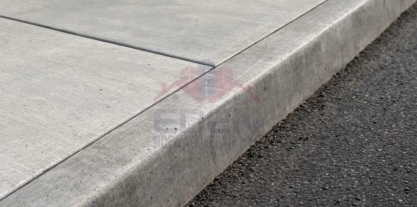 before and after comparison of a repaired sidewalk in nyc