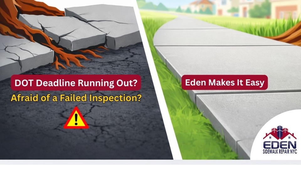Eden Sidewalk Repair NYC video thumbnail